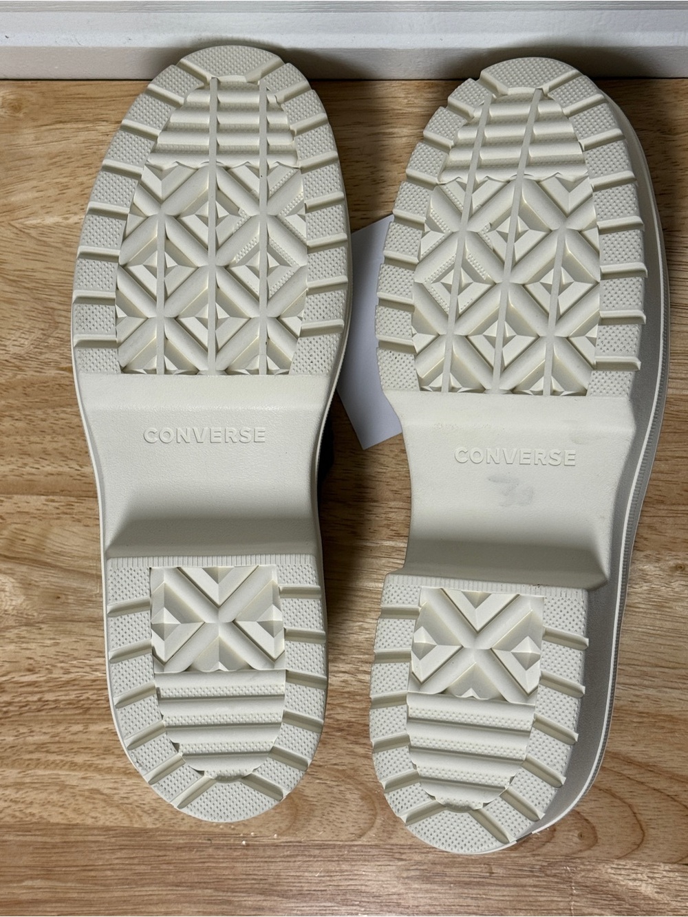 Converse Brown Suede Platform Tassel Loafers - Picture 7 of 7